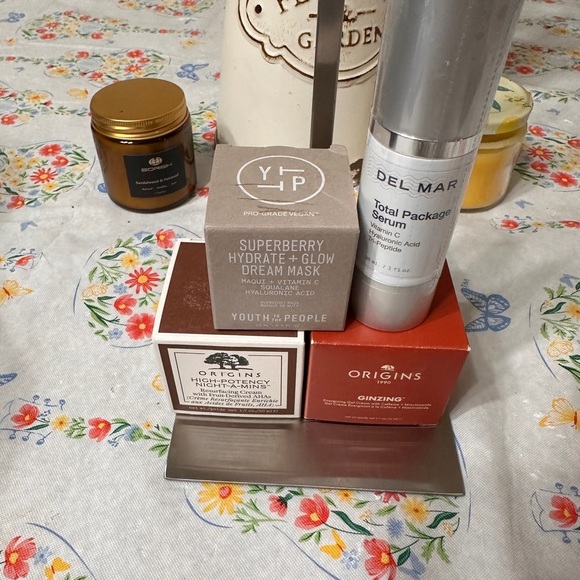 Superberry Hydrate + Glow Dream Mask bundle includes origins and Del Mar serum - Picture 1 of 1